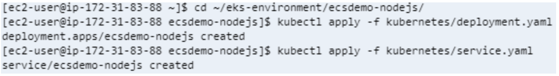 Deploying a Sample Microservices-based Application 1a