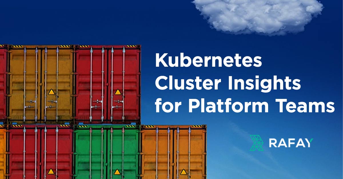 Image for Kubernetes Cluster Insights for Platform Teams